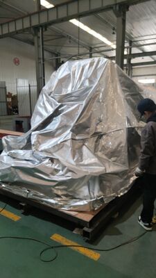 Stalen kogel flitsmachine met 45KW vermogen en 400kg laadvermogen