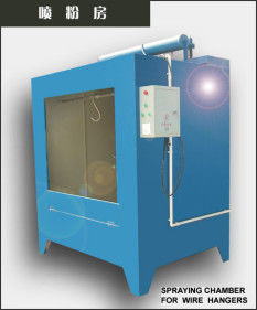 Installatie van de het Poederdeklaag van de draadhanger de Elektrostatische; De Machine van de draadhanger