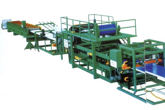 Multifunctionele de Sandwichcomité van het Kleurenstaal Productielijn