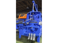 PVC-gecoate draadhangermachine QK-2YS in gebruik